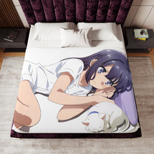 Load image into Gallery viewer, Rascal Does Not Dream Of Bunny Girl Senpai Sherpa Blanket