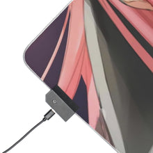 Load image into Gallery viewer, Zero Two And Hiro Eternal Love RGB LED Mouse Pad (Desk Mat)