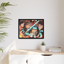 Load image into Gallery viewer, Anime Fire Force Canvas Framed Art Print