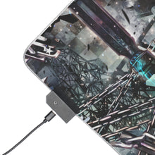 Load image into Gallery viewer, Black Rock Shooter RGB LED Mouse Pad (Desk Mat)