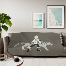 Load image into Gallery viewer, Anime Bungou Stray Dogs Sherpa Blanket