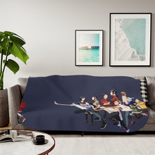 Load image into Gallery viewer, Anime ERASED Sherpa Blanket