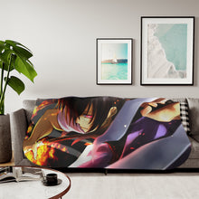 Load image into Gallery viewer, Anime Fire Force Sherpa Blanket