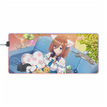 Load image into Gallery viewer, The Quintessential Quintuplets RGB LED Mouse Pad (Desk Mat)