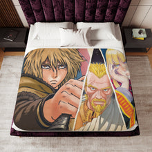 Load image into Gallery viewer, Anime Vinland Saga Sherpa Blanket