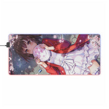 Load image into Gallery viewer, Saekano: How To Raise A Boring Girlfriend RGB LED Mouse Pad (Desk Mat)