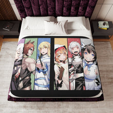 Load image into Gallery viewer, Anime Is It Wrong to Try to Pick Up Girls in a Dungeon? Sherpa Blanket