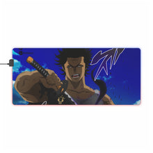 Load image into Gallery viewer, Black Clover Yami Sukehiro RGB LED Mouse Pad (Desk Mat)
