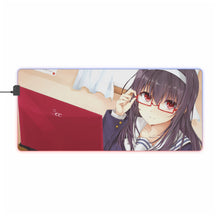 Load image into Gallery viewer, Utaha Kasumigaoka RGB LED Mouse Pad (Desk Mat)