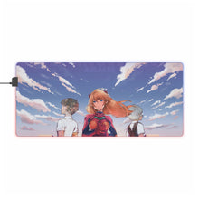 Load image into Gallery viewer, Anime Neon Genesis Evangelion RGB LED Mouse Pad (Desk Mat)