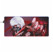 Load image into Gallery viewer, Ken Kaneki RGB LED Mouse Pad (Desk Mat)