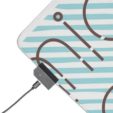 Load image into Gallery viewer, My Hero Academia Izuku Midoriya, Katsuki Bakugou RGB LED Mouse Pad (Desk Mat)