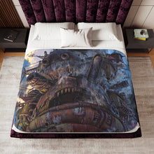 Load image into Gallery viewer, Howl's Moving Castle Sherpa Blanket