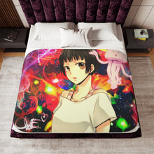 Load image into Gallery viewer, Akane Tsunemori sweetheart Sherpa Blanket