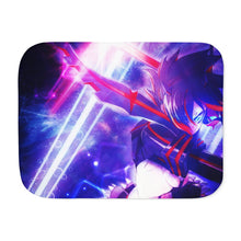 Load image into Gallery viewer, Anime Kill La Kill Sherpa Blanket