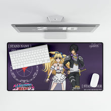 Load image into Gallery viewer, Cautious Hero The Hero Is Overpowered But Overly Cautious Mouse Pad (Desk Mat)
