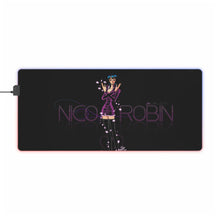 Load image into Gallery viewer, One Piece Nico Robin RGB LED Mouse Pad (Desk Mat)