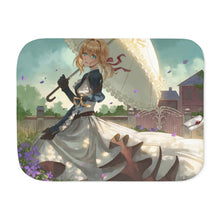 Load image into Gallery viewer, Violet Evergarden Sherpa Blanket