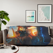 Load image into Gallery viewer, The Rising of the Shield Hero Raphtalia, Naofumi Iwatani Sherpa Blanket