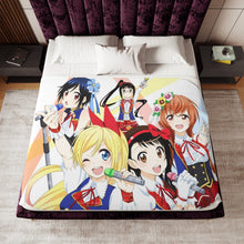 Load image into Gallery viewer, Anime Nisekoi Sherpa Blanket