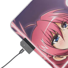Load image into Gallery viewer, Magical Girl Lyrical Nanoha RGB LED Mouse Pad (Desk Mat)