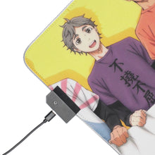 Load image into Gallery viewer, Haikyu!! RGB LED Mouse Pad (Desk Mat)