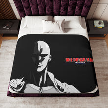 Load image into Gallery viewer, Saitama Sherpa Blanket