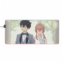 Load image into Gallery viewer, Tokyo Revengers Takemichi Hanagaki, Hinata Tachibana RGB LED Mouse Pad (Desk Mat)
