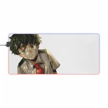 Load image into Gallery viewer, My Hero Academia Izuku Midoriya RGB LED Mouse Pad (Desk Mat)