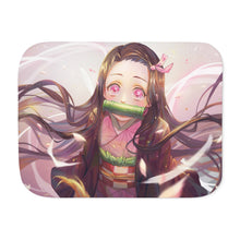 Load image into Gallery viewer, Demon Slayer: Kimetsu no Yaiba Nezuko Kamado Sherpa Blanket