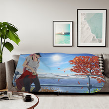 Load image into Gallery viewer, Darling, im tired of mechas! Sherpa Blanket