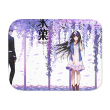 Load image into Gallery viewer, Eru Chitanda And Hōtarō Oreki Full body Sherpa Blanket