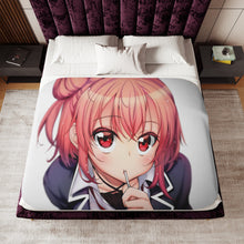 Load image into Gallery viewer, My Teen Romantic Comedy SNAFU Yui Yuigahama Sherpa Blanket