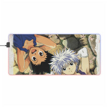 Load image into Gallery viewer, Hunter x Hunter Killua Zoldyck, Gon Freecss RGB LED Mouse Pad (Desk Mat)