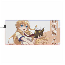 Load image into Gallery viewer, Anime Armed Girl's Machiavellism RGB LED Mouse Pad (Desk Mat)