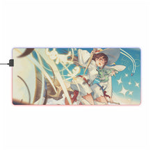 Load image into Gallery viewer, Little Witch Academia Diana Cavendish, Akko Kagari, Computer Keyboard Pad RGB LED Mouse Pad (Desk Mat)