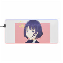 Load image into Gallery viewer, Kuzu No Honkai Hanabi Yasuraoka RGB LED Mouse Pad (Desk Mat)