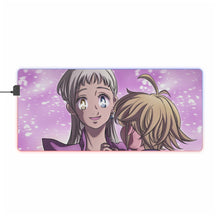 Load image into Gallery viewer, Faith & Love never Die RGB LED Mouse Pad (Desk Mat)