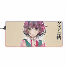 Load image into Gallery viewer, Kuzu No Honkai Hanabi Yasuraoka RGB LED Mouse Pad (Desk Mat)