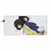 Load image into Gallery viewer, Mei Misaki and her twin sister official art RGB LED Mouse Pad (Desk Mat)