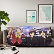 Load image into Gallery viewer, Charlotte Nao Tomori, Joujirou Takajou, Yusa Kurobane Sherpa Blanket