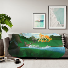 Load image into Gallery viewer, Pokemon team Sherpa Blanket