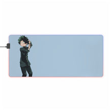 Load image into Gallery viewer, My Hero Academia Izuku Midoriya RGB LED Mouse Pad (Desk Mat)