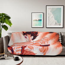 Load image into Gallery viewer, Anime Dragon Ball Z Sherpa Blanket