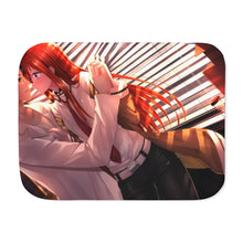 Load image into Gallery viewer, Makise Kurisu & Rintaro Okabe Sherpa Blanket