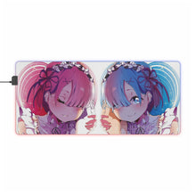 Load image into Gallery viewer, Anime Re:ZERO -Starting Life in Another World- RGB LED Mouse Pad (Desk Mat)