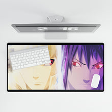 Load image into Gallery viewer, Naruto Uzumaki / Sasuke Uchiha Mouse Pad (Desk Mat)