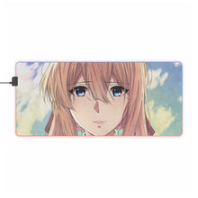 Load image into Gallery viewer, Violet Evergarden RGB LED Mouse Pad (Desk Mat)