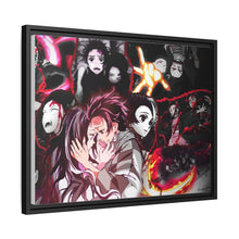 Load image into Gallery viewer, Anime Demon Slayer: Kimetsu no Yaiba Canvas Framed Art Print