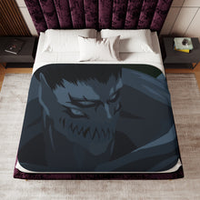 Load image into Gallery viewer, Gotou (Parasyte -the maxim-) Minimalist Sherpa Blanket